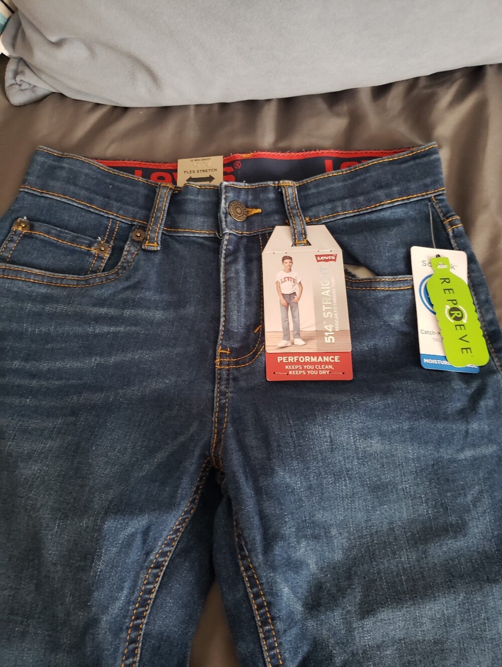 Levis Performance 514 Straight Jeans - Picture 2 of 11